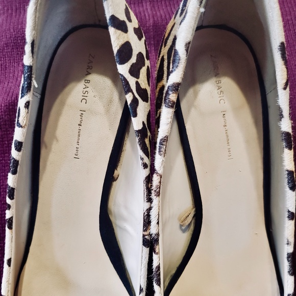 Zara Leopard Heels - Picture 6 of 10